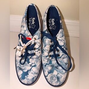 Keds x Taylor Swift Blue White Floral Sneakers NWT